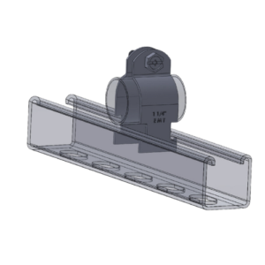 Hammer Head Bolt with Top Spring and Lipped Washer