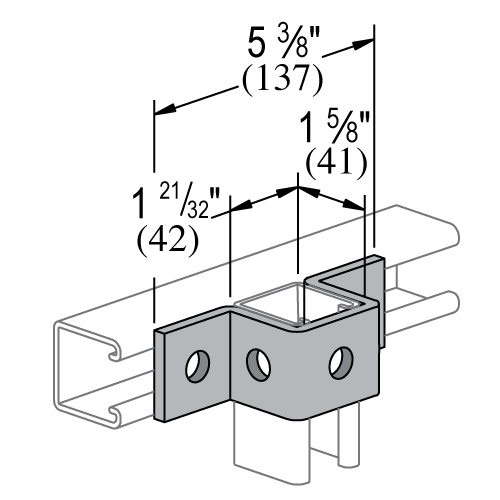 4 Hole Spacer Plate AS888
